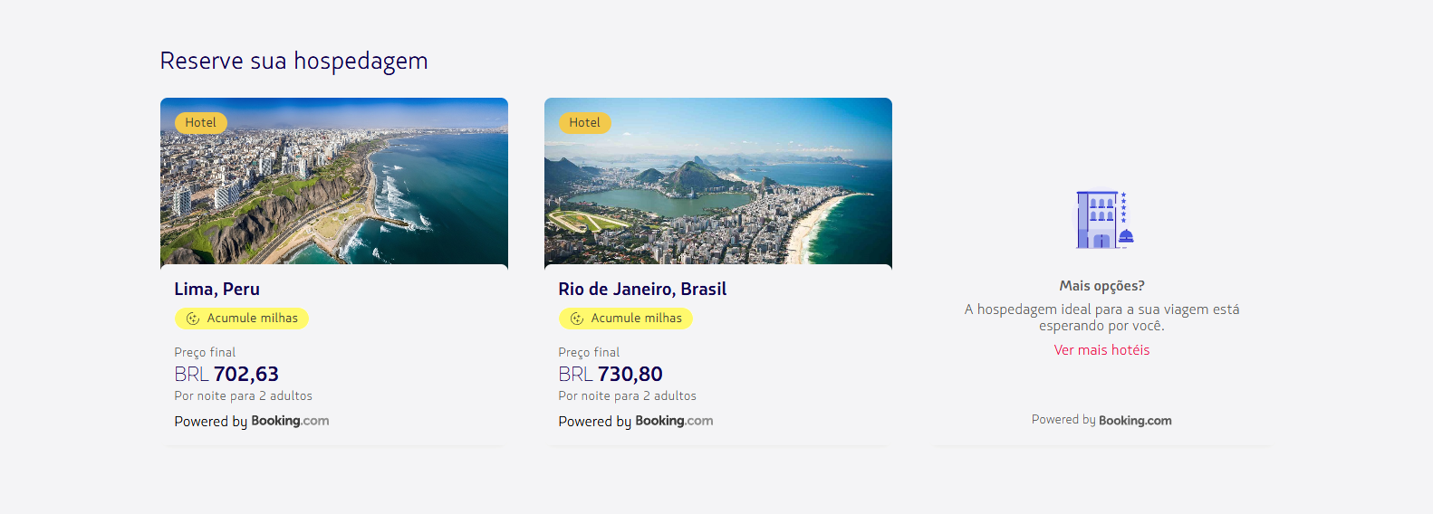 Secao adicional LATAM